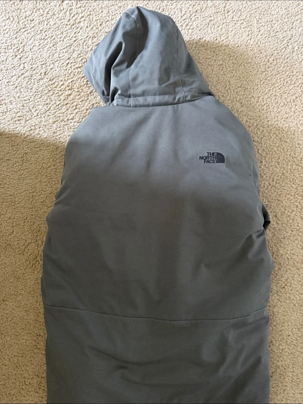 The North Face Slate Gray Hooded Softshell Jacket